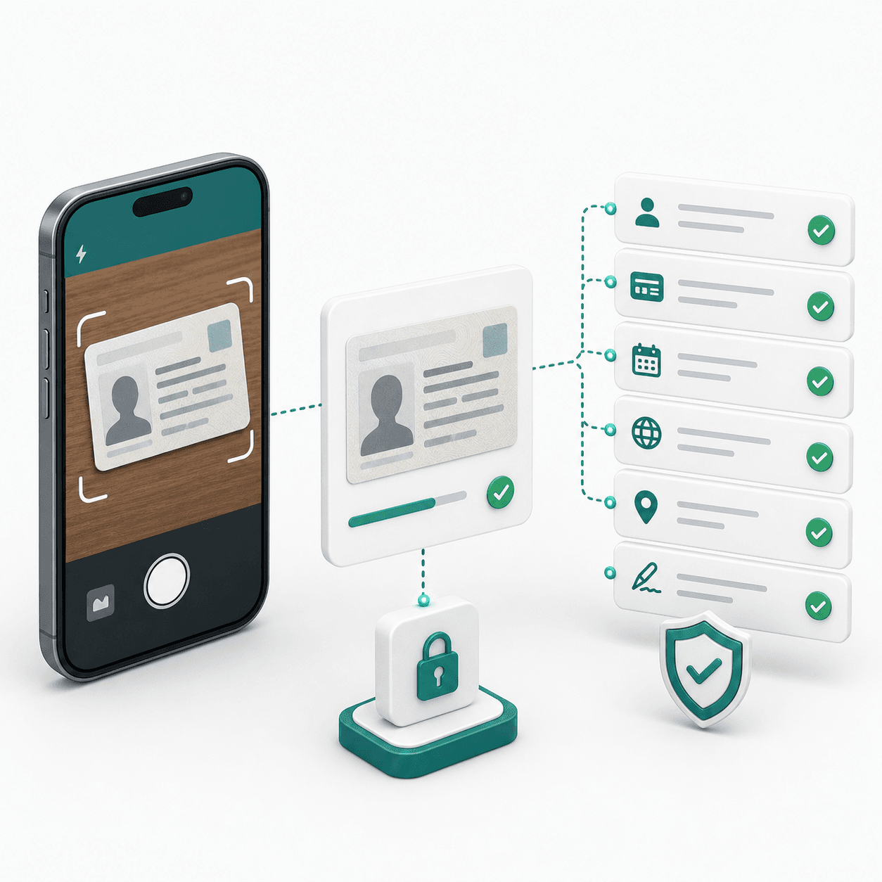 Document photo autofill illustration